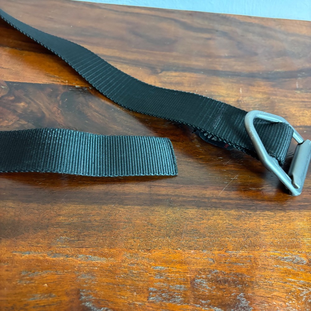 Bison Designs Black Nylon D Ring Belt Medium Made‎ in USA - Picture 5 of 6